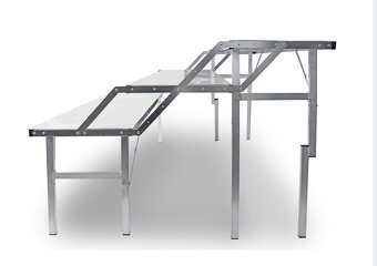 Predajný rozkladací stôl poschodový - 3