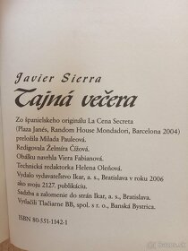 Tajná večera-Javier Sierra - 3