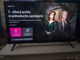 smart 4K televízor s uhlopriečkou 43" - 3