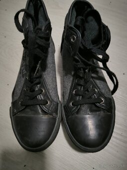 Moderné kotníkové topánky z Rakúska,v 36, nosené párkrát moj - 3