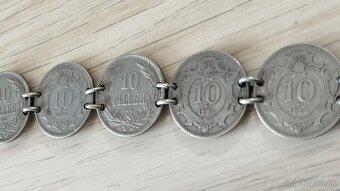 Patriotický náramek z mincí RU - 3
