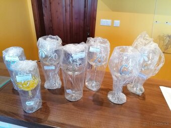 Jubilejné fľaše + poháre do vinotéky - BARTER - 3