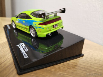 Predám model Mitsubishi Eclipse 1:43 Fast & Furious - 3