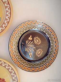 Keramické tanieriky, keramika, starožitnosti - 3