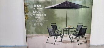 Slnečník o stolickami -set - 3