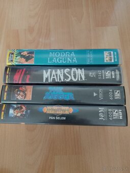 Predám VHS kazety Pán šeliem,Modrá Lagúna - 3