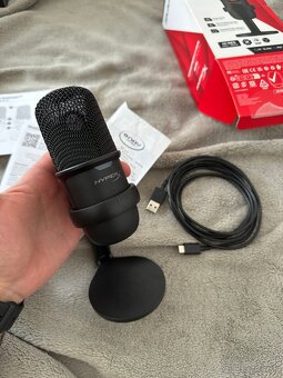 Mikrofon HyperX SoloCast / Faktura a Krabica, Ako Novy - 3