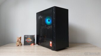 Herný pc 6jadro Ryzen 5 5500 3,60ghz/NVME/RX6600 8GB - 3