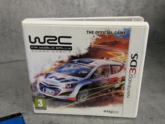 Nintendo 3DS XL, hra WRC Fia World Rally - 3