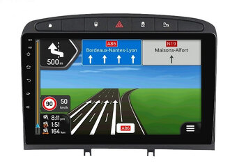 9" PEUGEOT 308 I. - ANDROID 13/14 - GPS autorádio - 3