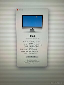 Predám Apple iMac 27 Intel i5 2019 - 3