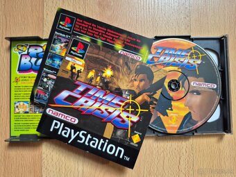 Predám hru na PS1 Time Crisis - 3