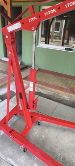 Hydraulický zdvihák motorov 2t Vyrovnavaci zaves - 3
