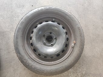 Predám zimné celé kolesá na Renault 5x115 - 3