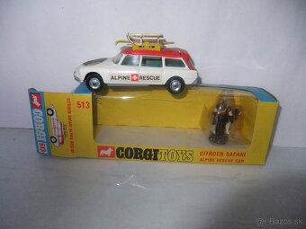 Raritny kus od CORGI TOYS:No.513 CITROEN ALPINE rescue - 3