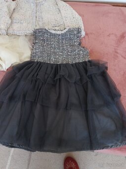 Dievčenské šaty s kabatikom c 15 č 112 -120 - 3