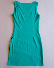 Dámske tyrkysové šaty, veľkosť S - 3