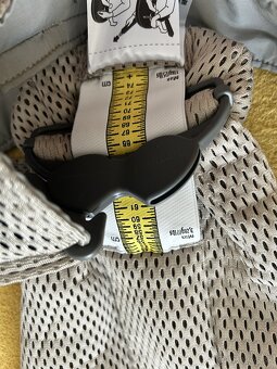 BabyBjörn NOSIČ MINI Grey Beige 3D Mesh - 3