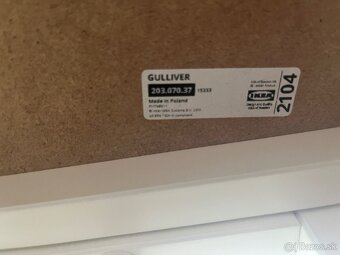 IKEA Gulliver postielka a prebalovaci pult - 3