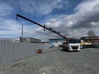 DAF CF 460 valník hydraulická ruka FASSI 235-8,EURO 6 ,TOP - 3