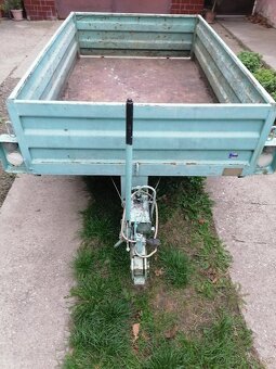 Vyklápacia vlečka za malotraktor - 3