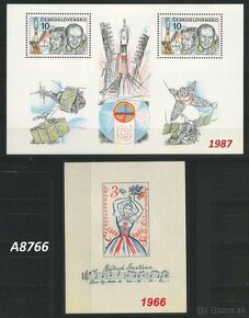 Poštové známky, filatelia: ČSSR 1945-1992: aršíky - 3