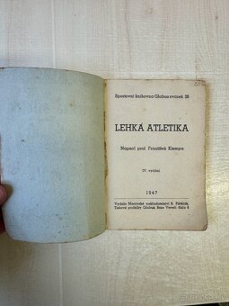 Historická športová príručka ľahkej atletiky - 3