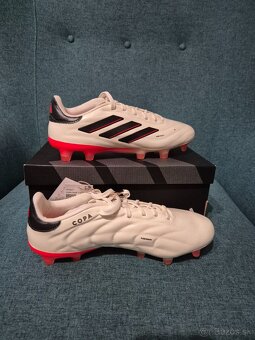 Kopačky Adidas Copa 1 FG (bielo-oranzove) - 3