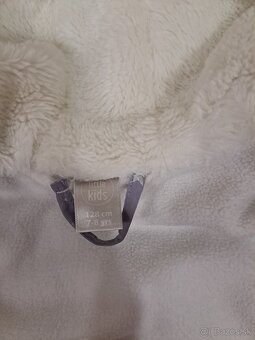 Zimná bunda pre dievčatko 128 - 3