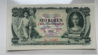 Bankovky 1.ČSR  Specimen UNC - 3