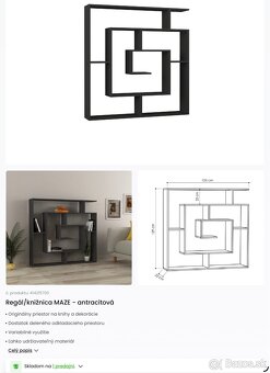 Regal / kniznica - 3