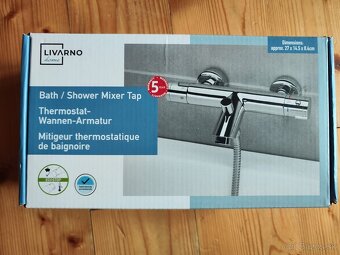 Nová termostatická vaňová batéria - 5 rokov zaruka - 3