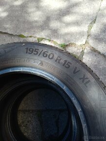 195 60 15 V XL celorocne pneu 3 kusy CONTINENTAL - 3