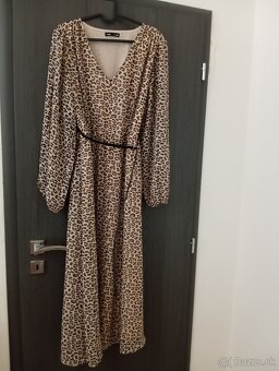 Ľahké letné šaty Xxl s opaskom - 3