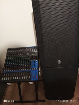 Predám aktívne bedne a mix Jamaha - 3