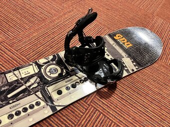 Snowboard GNU Riders Choice 157 cm s viazaním Fastec - 3
