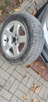 alu s pneu zimni 195/65r15 5x100 Škoda Octavia 1 - 3
