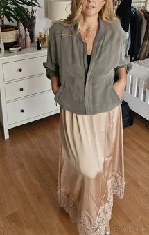 Hodvábna bombera PIERRE CARDIN - 3