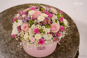 Gratulačné kytice, kvetinové boxy na donášku ❤ - 3