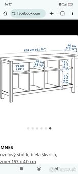 Komoda stolik Ikea Hemnes - 3