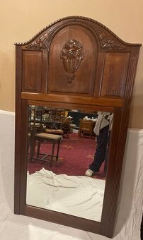 vypredaj Starozitne zrkadlo, bazar, v 153 cm, s 82cm - 3