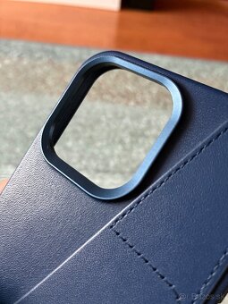 Mujjo Wallet case fullgrain leather iPhone 15 Pro Max - 3
