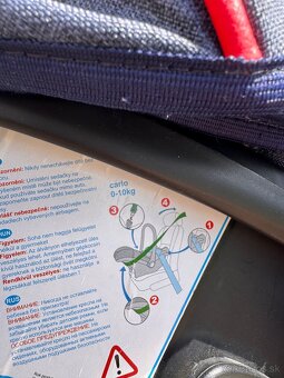 Detská Sedačka + ISOFIX podstava - 3