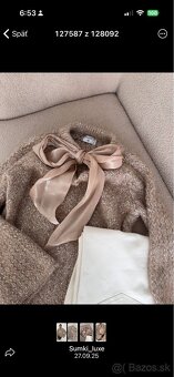 Luxusný predĺžený sveter Chanel - 3