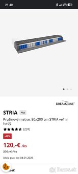 Nové Matrace 80x200 - 3