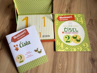 Montessori - Čísla (kartičky a kniha) - 3