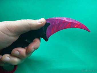 CS2 Karambit fidget trainery 21 cm + stojany - 3