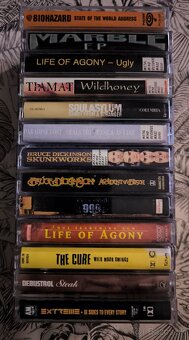 MC kazety originalky metal - 3