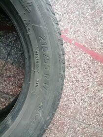 Michelin 215/55r17 zimné pneumatiky - 3