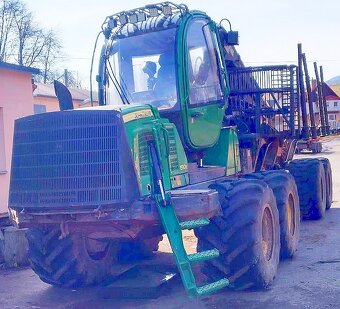19t vyvážečka JD 1510E 8W forwarder JohnDeere lesní práce - 3